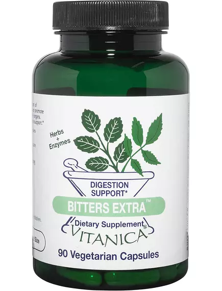 VITANICA BITTERS EXTRA / ГІРКОТИ ДЛЯ ПІДТРИМКИ ТРАВЛЕННЯ 90 КАПСУЛ від магазину біодобавок nutrido.shop