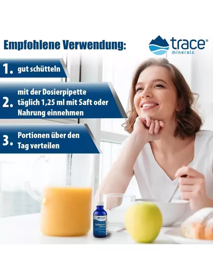 Селен іонний 300 мкг 59 мл / Ionic Selenium, Trace Minerals, фото 6 в магазине биодобавок nutrido.shop