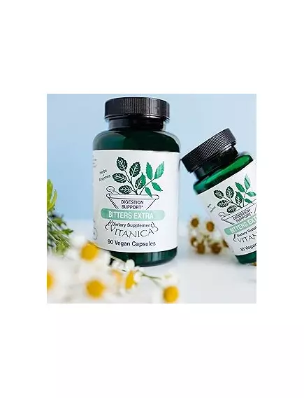 Vitanica Bitters Extra / Гіркоти для підтримки травлення 30 капсул, фото 3 в магазине биодобавок nutrido.shop