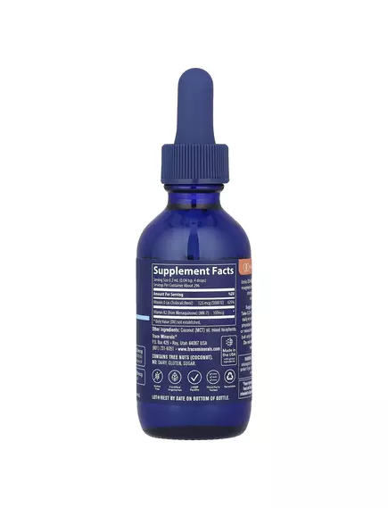 Trace Minerals Ionic Vitamin D3+K2 / Іонні вітаміни Д3 K2 59 мл, фото 3 від магазину біодобавок nutrido.shop