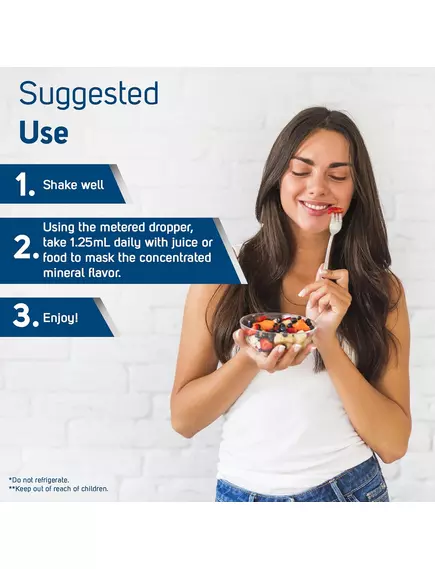 Trace Minerals  Ionic Calcium / Кальцій іонний рідкий 200 мг 59 мл , фото 4 в магазине биодобавок nutrido.shop