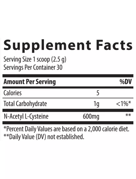 Trace Minerals NAC N-Acetyl L-Cysteine / НАК N-ацетил-L-цистеин вкус арбуза 75 г, фото 7 в магазине биодобавок nutrido.shop