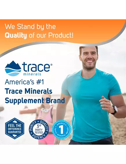 Кверцетин + Цинк порошок 120 г / Quercetin + Zinc, Trace Minerals, фото 6 в магазине биодобавок nutrido.shop