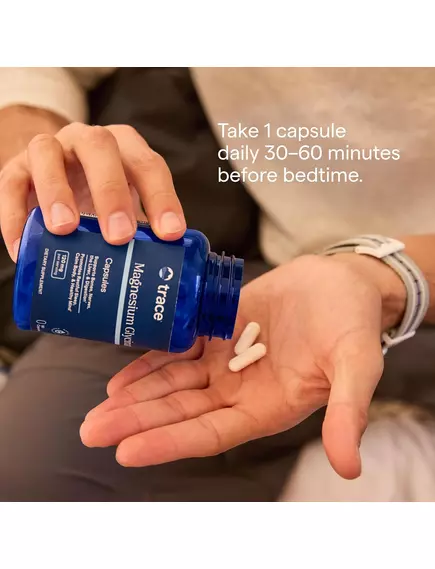 Trace Minerals Magnesium Glycinate / Магній гліцинат 180 капсул, фото 4 в магазине биодобавок nutrido.shop