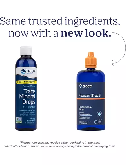 Комплекс іонних мінералів 237 мл / ConcenTrace, Trace Minerals, фото 2 в магазине биодобавок nutrido.shop