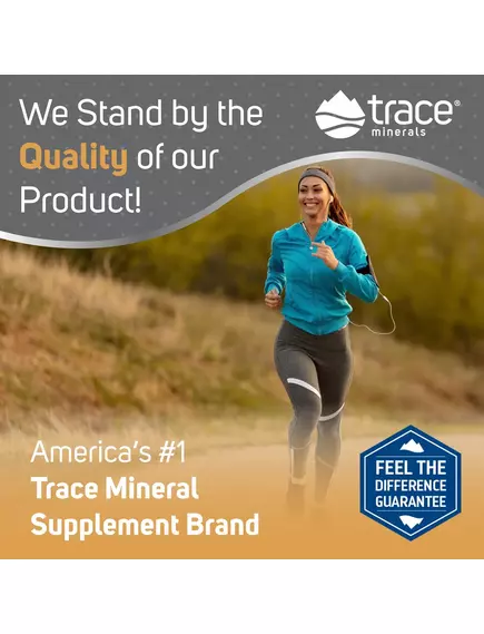 Електроліти зі смаком солоного цитруса 30 саше / ZeroLyte Salty Citrus, Trace Minerals, фото 7 в магазине биодобавок nutrido.shop