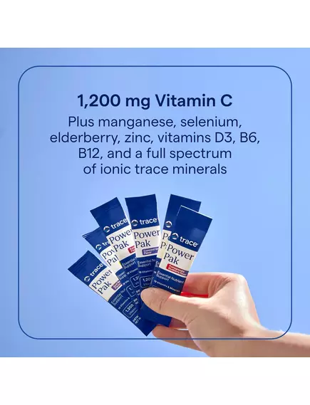 Trace Minerals Electrolyte Stamina Power Pak Tangerine / Електроліти + вітамін С + мультивітаміни Мандарин 30 саше , фото 5 в магазине биодобавок nutrido.shop