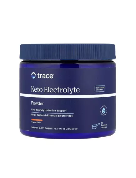 Trace Minerals Keto Electrolyte Orange / Кето-електроліти зі смаком апельсина 369 г  в магазине биодобавок nutrido.shop