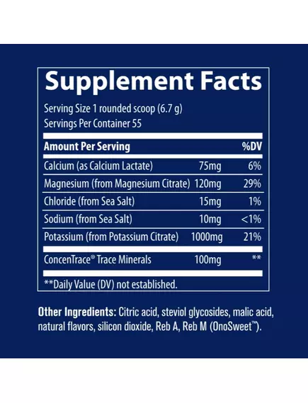 Trace Minerals Keto Electrolyte Orange / Кето-електроліти зі смаком апельсина 369 г , фото 3 в магазине биодобавок nutrido.shop