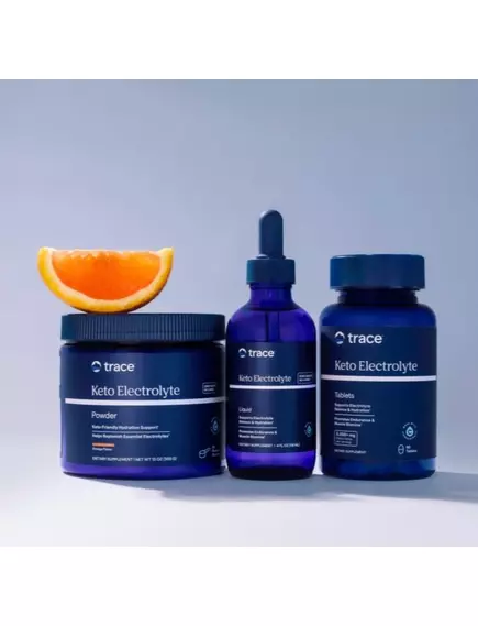 Trace Minerals Keto Electrolyte Orange / Кето-електроліти зі смаком апельсина 369 г , фото 4 в магазине биодобавок nutrido.shop