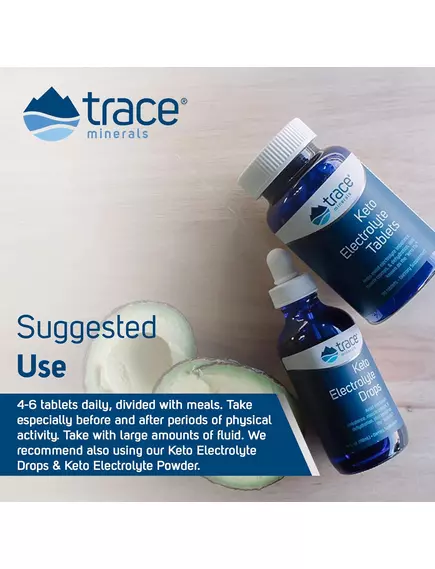 Trace Minerals Keto Electrolyte / Кето-електроліти 90 таблеток, фото 5 від магазину біодобавок nutrido.shop