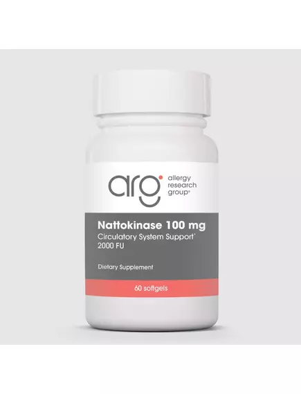 ALLERGY RESEARCH NATTOKINASE / НАТТОКІНАЗА NSK-SD 100 МГ 60 КАПСУЛ від магазину біодобавок nutrido.shop