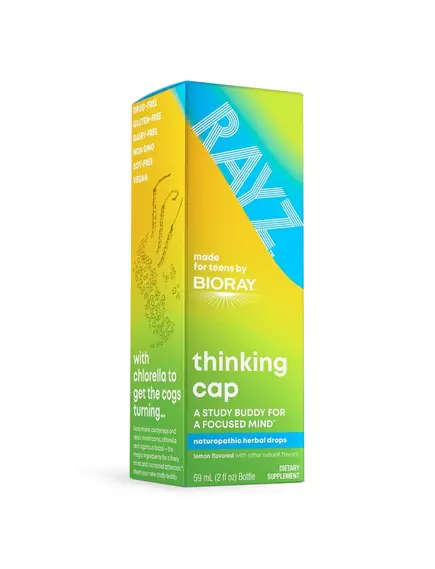 Bioray RAYZ Thinking Cap / Мислення підтримка клітин мозку 59 мл, фото 4 в магазине биодобавок nutrido.shop