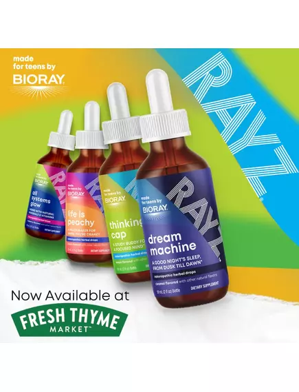 Bioray RAYZ Thinking Cap / Мислення підтримка клітин мозку 59 мл, фото 8 в магазине биодобавок nutrido.shop
