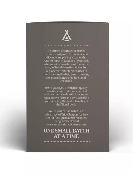 Ancestral Supplements Beef Colostrum Stick Packs / Колострум молозиво 30 саше, фото 4 в магазине биодобавок nutrido.shop