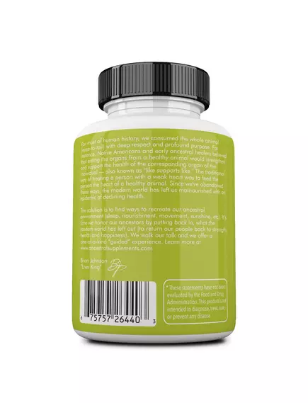 ANCESTRAL SUPPLEMENTS INTESTINES WITH STOMACH / КИШКІВНИК ЗІ ШЛУНКОМ 180 КАПСУЛ, фото 3 від магазину біодобавок nutrido.shop