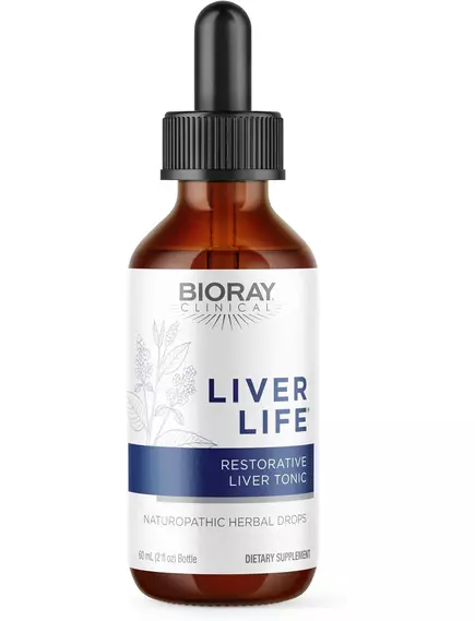 Bioray Liver Life / Биорэй Ливер Лайф восстанавливающий тоник для печени (59 мл) в магазине биодобавок nutrido.shop