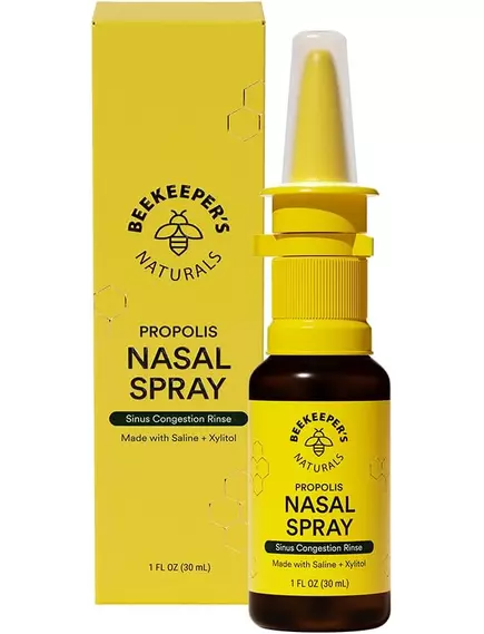 Beekeeper's Naturals Propolis Nasal Spray / Спрей для носа з прополісом 30 мл в магазине биодобавок nutrido.shop