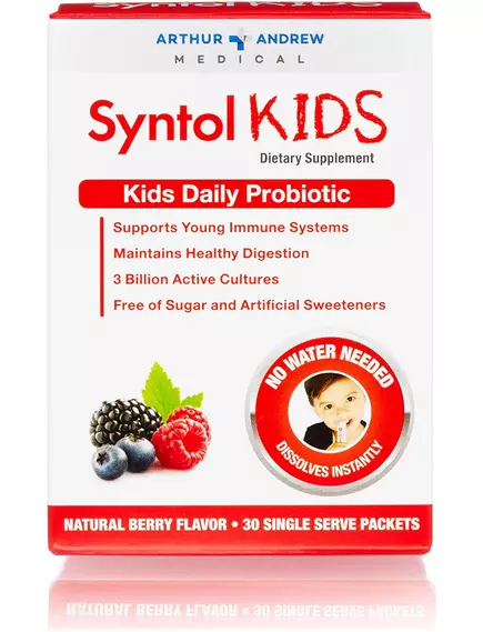 Arthur Andrew Syntol Kids / Синтол пробіотик на основі спор для дітей 30 саше, фото 3 від магазину біодобавок nutrido.shop