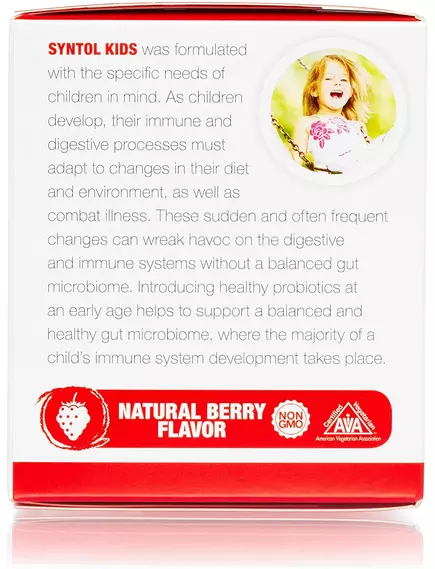 Arthur Andrew Syntol Kids / Синтол пробіотик на основі спор для дітей 30 саше, фото 4 від магазину біодобавок nutrido.shop