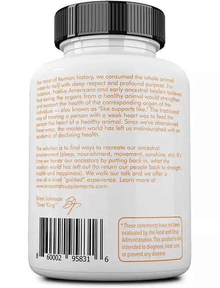 Ancestral Supplements Fish Eggs / Ікра новозеландської дикої риби 180 капсул, фото 3 від магазину біодобавок nutrido.shop