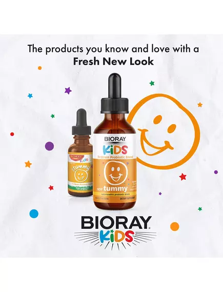 BIORAY TUMMY BELLY BALANCE / БІОРЕЙ БЕЛЛІ БАЛАНС (ПРОБІОТИЧНА СУМІШ З 11 ШТАМІВ) 60 МЛ, фото 3 від магазину біодобавок nutrido.shop