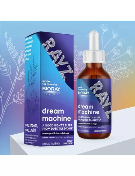 Bioray RAYZ Dream Machine / Підтримка гарного сну для підлітків 12-18 років 59 мл, фото 3 від магазину біодобавок nutrido.shop