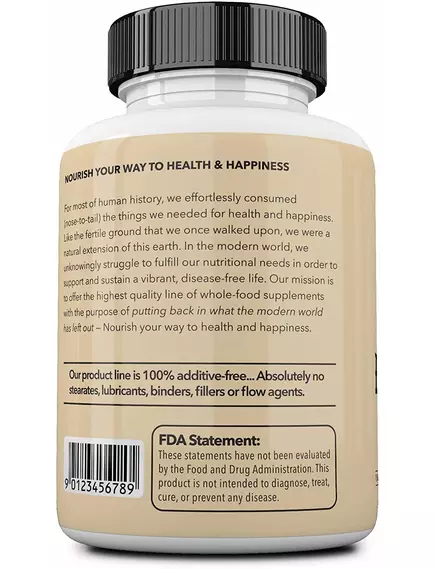 ANCESTRAL SUPPLEMENTS BEEF LIVER / ПЕЧІНКА ЯЛОВИЧА 180 КАПСУЛ, фото 3 від магазину біодобавок nutrido.shop