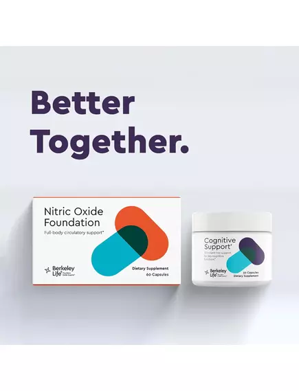 Berkeley Life Cognitive Support / Підтримка когнітивних функцій 30 капсул, фото 6 від магазину біодобавок nutrido.shop
