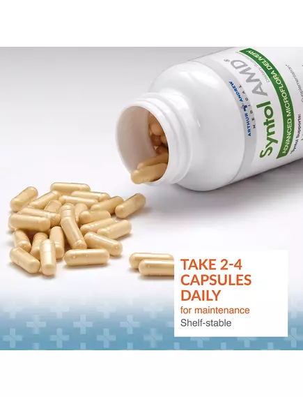 Arthur Andrew Syntol / Синтол пробіотик на основі спор 180 капсул, фото 3 від магазину біодобавок nutrido.shop