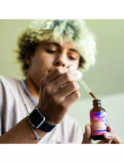 Bioray RAYZ Life is Peachy / Засіб для очищення від мікроорганізмів і токсинів 59 мл, фото 4 в магазине биодобавок nutrido.shop