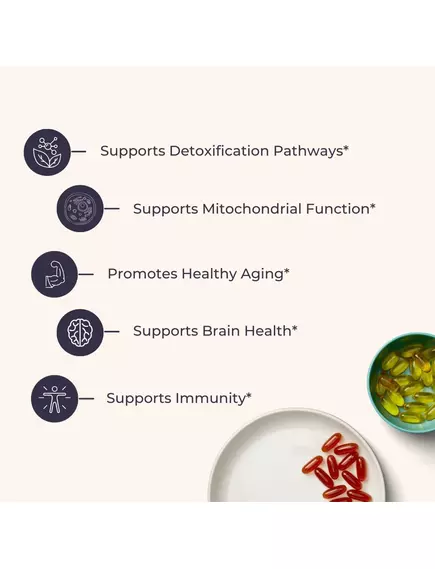 BodyBio Liposomal Glutathione / Ліпосомальний глутатіон 60 капсул, фото 3 в магазине биодобавок nutrido.shop