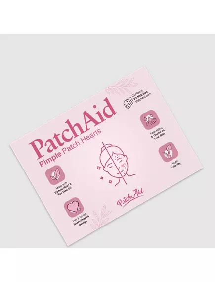 Patch Aid Pimple Patch / Патчі для догляду за шкірою обличчя від прищів у формі сердець 72 шт., фото 8 від магазину біодобавок nutrido.shop