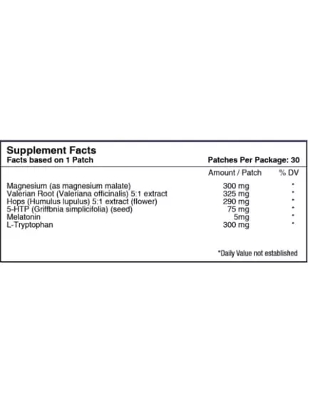 PATCH AID SLEEP AID TOPICAL / ПАТЧІ ДЛЯ СНУ З МЕЛАТОНІНОМ 30 ШТ., фото 5 від магазину біодобавок nutrido.shop