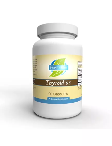 Priority One Thyroid / Щитовидная железа 65 мг 90 капсул в магазине биодобавок nutrido.shop