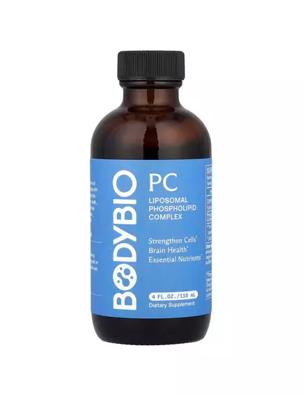 BodyBio PC Phosphatidylcholine / Фосфатидилхолин Повышение памяти и внимания 118 мл в магазине биодобавок nutrido.shop