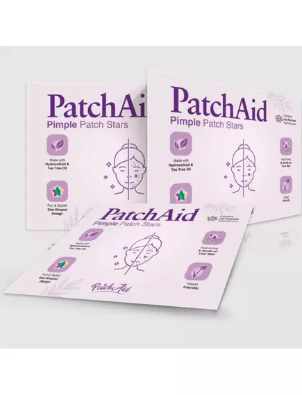 Patch Aid Pimple Patch Stars / Патч від прищів Зірка 144 шт., фото 7 від магазину біодобавок nutrido.shop
