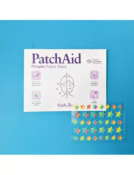 Patch Aid Pimple Patch Stars / Патч від прищів Зірка 144 шт., фото 8 від магазину біодобавок nutrido.shop