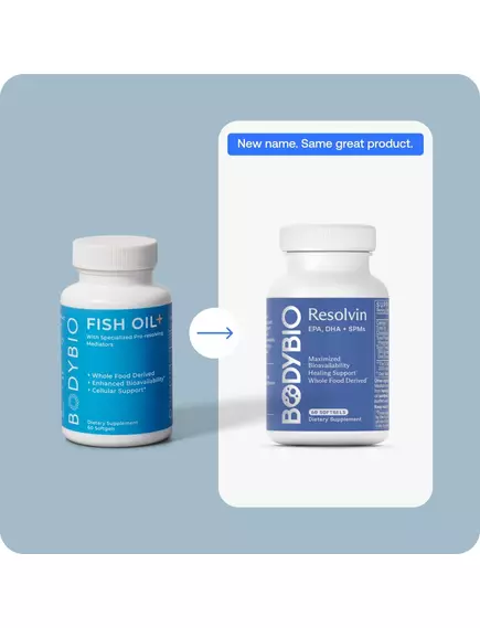 BodyBio Fish Oil+ / Риб'ячий жир для підтримки серця й мозку 60 капсул, фото 6 в магазине биодобавок nutrido.shop