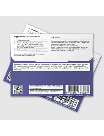 Patch Aid Kids Allergy Relief / Патчі від алергії у дітей 30 шт., фото 2 від магазину біодобавок nutrido.shop