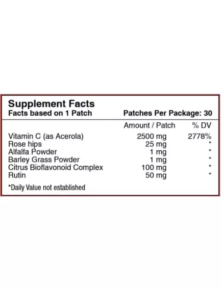 Patch Aid Vitamin C Plus Vitamin / Патчи Витамин C плюс витамины 30 шт, фото 6 в магазине биодобавок nutrido.shop