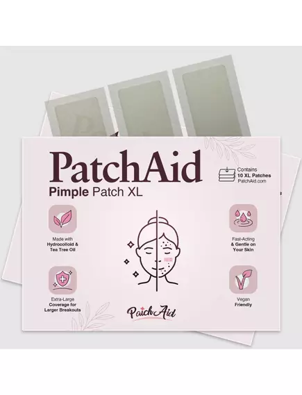 Patch Aid Pimple Patch XL by PatchAid / Патч від прищів XL 10 шт., фото 2 від магазину біодобавок nutrido.shop