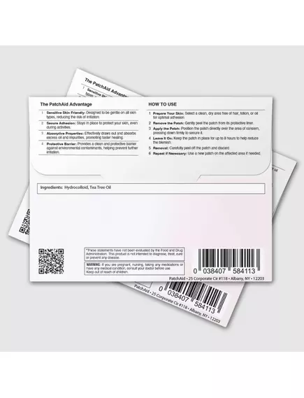 Patch Aid Pimple Patch XL by PatchAid / Патч від прищів XL 10 шт., фото 3 від магазину біодобавок nutrido.shop