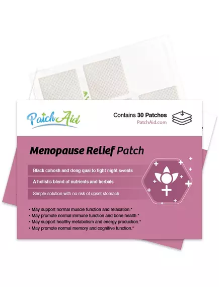 PATCH AID MENOPAUSE RELIEF / ПАТЧ ПОЛЕГШЕННЯ ПРИ МЕНОПАУЗІ 30 ШТ від магазину біодобавок nutrido.shop