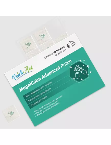 Patch Aid MagniCalm Advanced Patch / Патчі МагніКалм підтримка розслаблення та спокою 30 шт., фото 3 в магазине биодобавок nutrido.shop