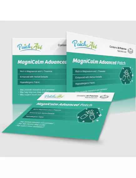 Patch Aid MagniCalm Advanced Patch / Патчі МагніКалм підтримка розслаблення та спокою 30 шт., фото 4 в магазине биодобавок nutrido.shop