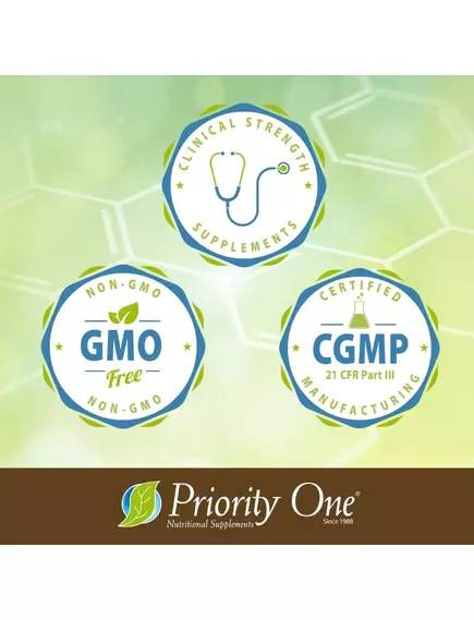 Priority One Priority Calm / Підтримка здорової реакції на стрес 90 капсул, фото 7 в магазине биодобавок nutrido.shop