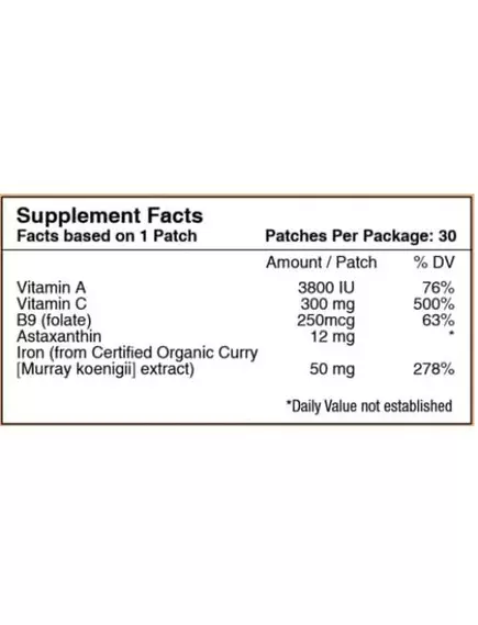 PATCH AID IRON PLUS / ПАТЧІ ЗАЛІЗО ПЛЮС ВІТАМІНИ 30 ШТ., фото 2 від магазину біодобавок nutrido.shop