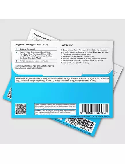 Patch Aid Electrolyte Hydration / Патчі підтримка балансу електролітів 30 шт., фото 2 в магазине биодобавок nutrido.shop