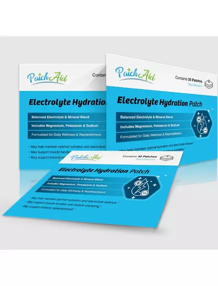 Patch Aid Electrolyte Hydration / Патчі підтримка балансу електролітів 30 шт., фото 4 в магазине биодобавок nutrido.shop